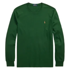POLO RALPH LAUREN CUSTOM SLIM FIT SOFT COTTON T-SHIRT ΜΠΛΟΥΖΑ 710760121038-VINTAGE PINE