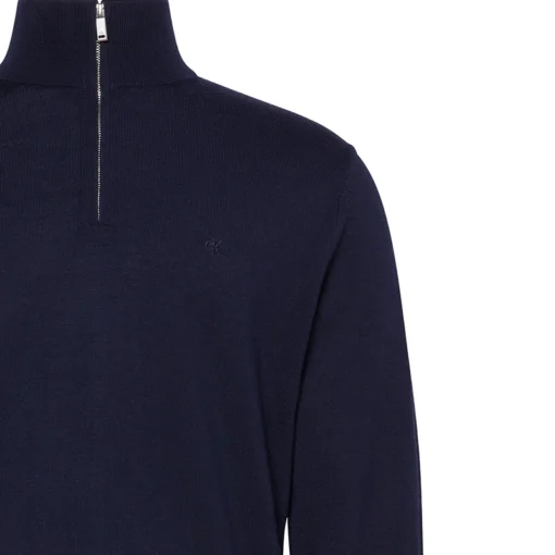 CALVIN KLEIN LS 100% MERINO QZ 14GG ΠΟΥΛΟΒΕΡ LV04LD318G-CEF-DARK SAPPHIRE - Image 3