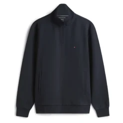 TOMMY HILFIGER ESSENTIAL INTECHNO 1/4 ZIP ΦΟΥΤΕΡ MW0MW36510-DW5-DESERT SKY
