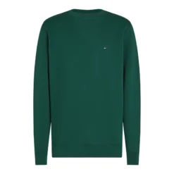 TOMMY HILFIGER ESS SEASONAL FLEECE CREWNECK ΦΟΥΤΕΡ MW0MW40000-L6K-ORNAMENTAL GREEN