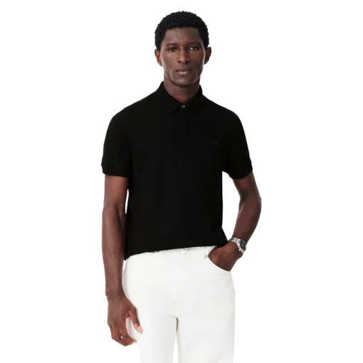 LACOSTE POLO ΜΠΛΟΥΖΑ ΚΜ PH5522-031-NOIR - Image 2