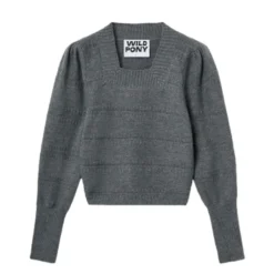 WILD PONY KNITTED ΠΟΥΛΟΒΕΡ 53W/10616-GREY