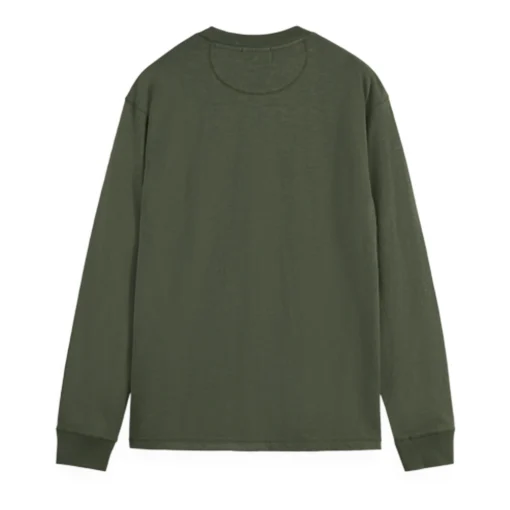 SCOTCH & SODA SLUB HENLEY T-SHIRT ΜΠΛΟΥΖΑ ΜΜ 181515-SC300.14-THYME - Image 2