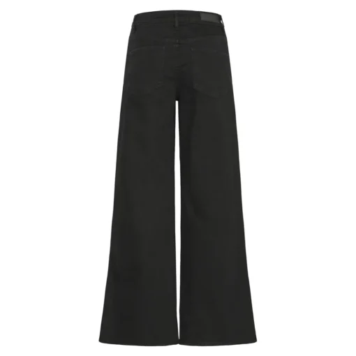 ICHI TWIGGY WIDE ΠΑΝΤΕΛΟΝΙ ΤΖΙΝ 20119022-194008-BLACK - Image 2