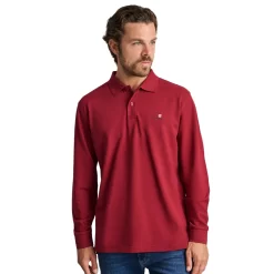 NAVY & GREEN MΠΛOYZAKI ΠΟΛΟ ΜΟΝΟΧΡΩΜΟ MM 24GE.500.8-MERLOT