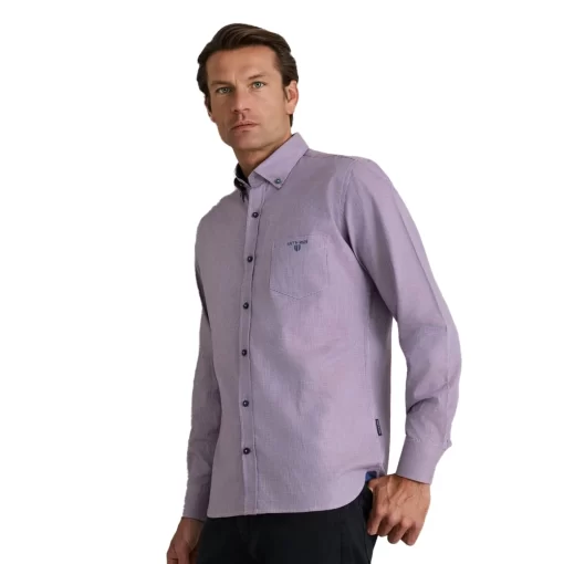 NAVY & GREEN ΠΟΥΚΑΜΙΣΟ 24NG.B318/1B.3-BORDEAUX/WHITE