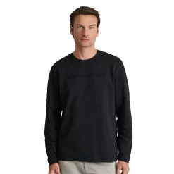 NAVY & GREEN ΜΠΛΟΥΖΑ ΛΑΙΜΟΚΟΨΗ M/M 24TU.344/R-BLACK