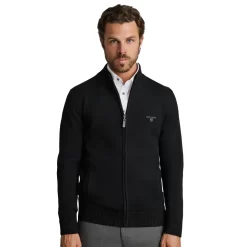 NAVY & GREEN ΠΛΕΚΤΗ ΒΑΜΒΑΚΕΡΗ ΖΑΚΕΤΑ ΜΕ ΦΕΡΜΟΥΑΡ 24YM.454/GZ.6-BLACK