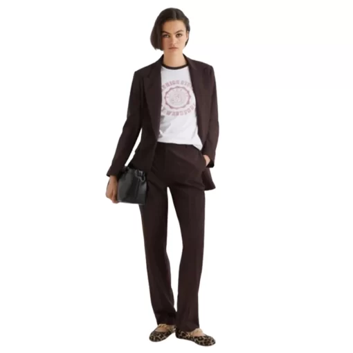 MARELLA NOVA STRETCH ΣΑΚΑΚΙ 2523046074-004-BROWN - Image 2