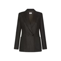 MARELLA ANDREIS DOUBLE-BREASTED PURE WOOL ΣΑΚΑΚΙ 2523046172-005-GREY