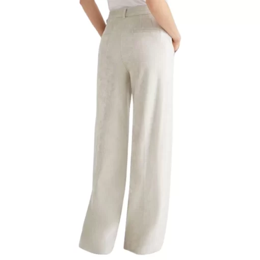 MARELLA AVANA STRAIGHT-FIT CORDUROY ΠΑΝΤΕΛΟΝΙ 2523786034-001-GREY - Image 2