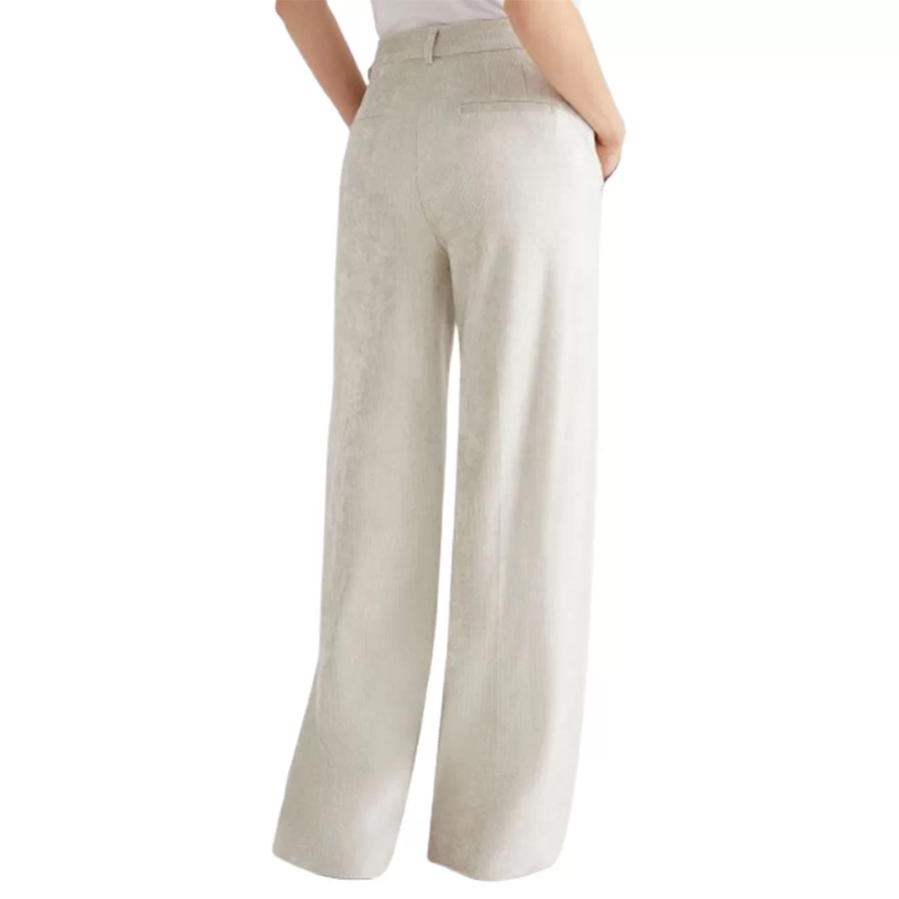 MARELLA AVANA STRAIGHT-FIT CORDUROY ΠΑΝΤΕΛΟΝΙ 2523786034-001-GREY - Image 2