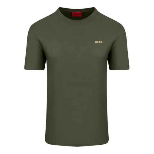 HUGO T-SHIRT ΜΠΛΟΥΖΑ DERO222 50466158-309-DARK GREEN