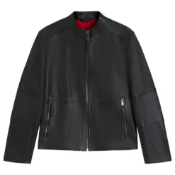 HUGO ΔΕΡΜΑΤΙΝΟ ΜΠΟΥΦΑΝ LOKIS-3 50540984-001-BLACK