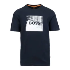 BOSS T-SHIRT ΜΠΛΟΥΖΑ TE WHEEL 50546381-404-DARK BLUE
