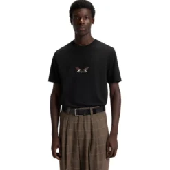 HUGO T-SHIRT ΜΠΛΟΥΖΑ DUGOLINI 50549154-001-BLACK
