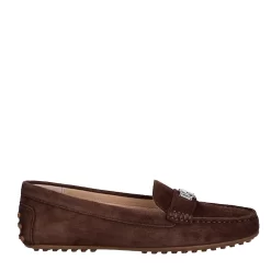 LAUREN RALPH LAUREN BARNSBURY SUEDE LOAFER ΜΟΚΑΣΙΝΙΑ 802821629030-DARK HICKORY