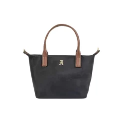 TOMMY HILFIGER POPETTE MINI TOTE ΤΣΑΝΤΑ ΧΕΙΡΟΣ/ΩΜΟΥ AW0AW17709-BDS-BLACK