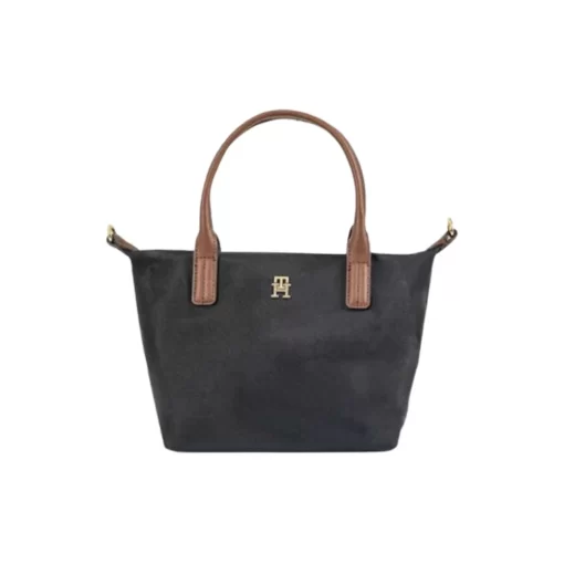 TOMMY HILFIGER POPETTE MINI TOTE ΤΣΑΝΤΑ ΧΕΙΡΟΣ/ΩΜΟΥ AW0AW17709-BDS-BLACK
