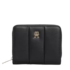 TOMMY HILFIGER TH ICON MED ZA QUILTED ΠΟΡΤΟΦΟΛΙ AW0AW17746-BDS-BLACK