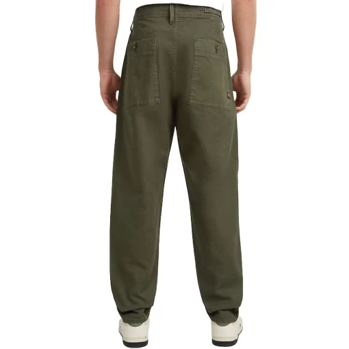G-STAR PLEATED RELAXED TAPERED ΠΑΝΤΕΛΟΝΙ CHINO D24543-D752-B575-ASFALT GD - Image 2