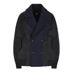 G-STAR HYBRID PEACOAT ΜΠΟΥΦΑΝ D26987-C143-6484-DK BLACK