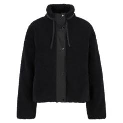BARBOUR INTERNATIONAL PALMA FLEECE ΜΠΟΥΦΑΝ LFL0081-BK91-BLACK