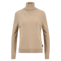 BARBOUR PENDLE ROLL COLLAR KNITTED ΖΙΒΑΓΚΟ ΠΟΥΛΟΒΕΡ LKN1077-BE12-PALE CAMEL/HESSIAN