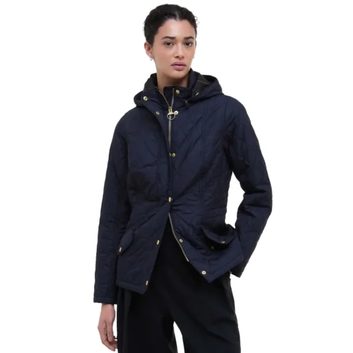 BARBOUR MILLFIRE QUILT ΜΠΟΥΦΑΝ LQU0665-NY94-NAVY/CLASSIC - Image 2