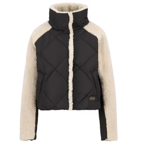 BARBOUR INTERNATIONAL OSAKA QUILTED ΜΠΟΥΦΑΝ LQU1833-BK11-BLACK/JASMINE