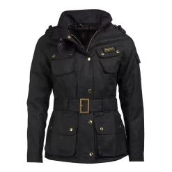 BARBOUR INTERNATIONAL SUMMER WASH DUKE ΜΠΟΥΦΑΝ LWX0003-BK51-BLACK