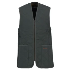 BARBOUR QUILTED WAISTCOAT/ZIP-IN LINER ΑΜΑΝΙΚΟ ΜΠΟΥΦΑΝ MLI0001-GN92-FOREST/BRONZE BROWN