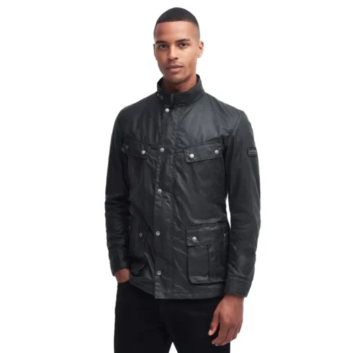 BARBOUR INTERNATIONAL DUKE WAX ΜΠΟΥΦΑΝ MWX0337-SG91-SAGE - Image 2