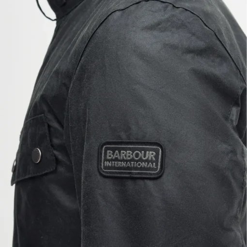 BARBOUR INTERNATIONAL DUKE WAX ΜΠΟΥΦΑΝ MWX0337-SG91-SAGE - Image 4