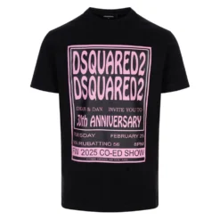 DSQUARED2 T-SHIRT ΜΠΛΟΥΖΑ S71GD1582 D20020 900-BLACK