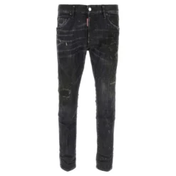 DSQUARED2 SKATER ΠΑΝΤΕΛΟΝΙ ΤΖΙΝ S71LB1665 S30357 900-BLACK