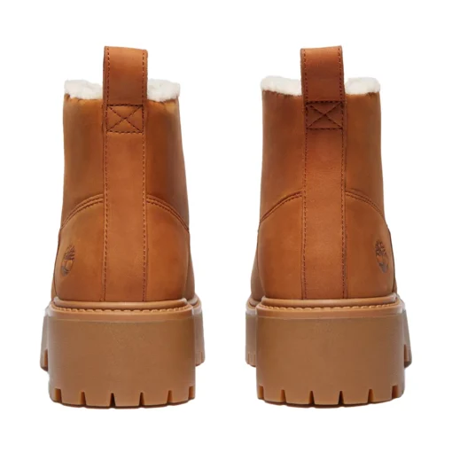 TIMBERLAND STONE STREET MID WARM LINED ΜΠΟΤΑΚΙΑ ΠΛΑΤΦΟΡΜΕΣ TB0A283GEM7-RUST NUBUCK - Image 4