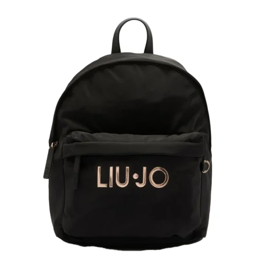 LIU JO NYLON WITH LOGO ΤΣΑΝΤΑ ΠΛΑΤΗΣ TF5084T4974-22222-BLACK