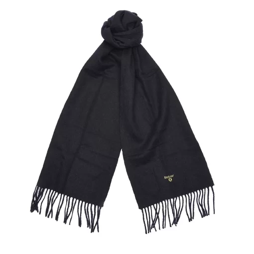 BARBOUR PLAIN LAMBSWOOL ΚΑΣΚΟΛ USC0008-BK11-BLACK