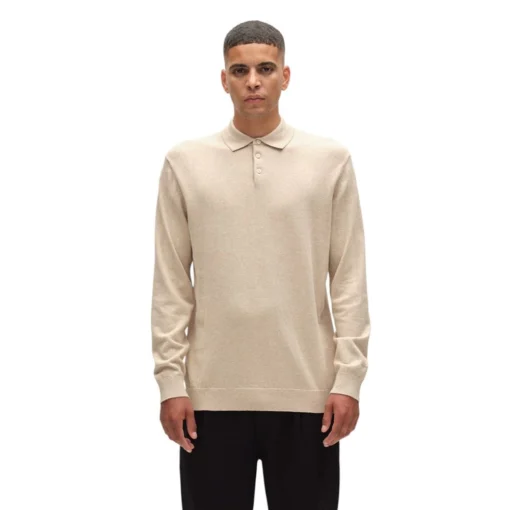GABBA AKITA PREX LS POLO ΠΟΥΛΟΒΕΡ 11726-0806-SAND