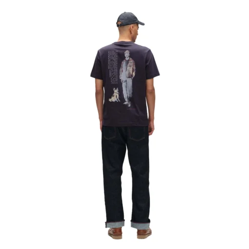 GABBA DUNE KAY MAN BAUW SS GOTS T-SHIRT ΜΠΛΟΥΖΑ 11811-0580-NAVY - Image 3