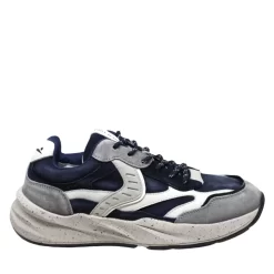 VOILE BLANCHE CLUB22. LEATHER AND SUEDE ACTIVE SNEAKER ΠΑΠΟΥΤΣΙ 2019075-07-3B45-BLUE