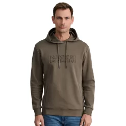 NAVY & GREEN ΜΠΛΟΥΖΑ ΦΟΥΤΕΡ ΜΕ ΚΟΥΚΟΥΛΑ 24TU.328/2H.1-KHAKI