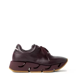 PALOMA BARCELO PIA NAPPA SNEAKER ΠΑΠΟΥΤΣΙ ΠΛΑΤΦΟΡΜΑ 28-2601-48-BURGUNDY