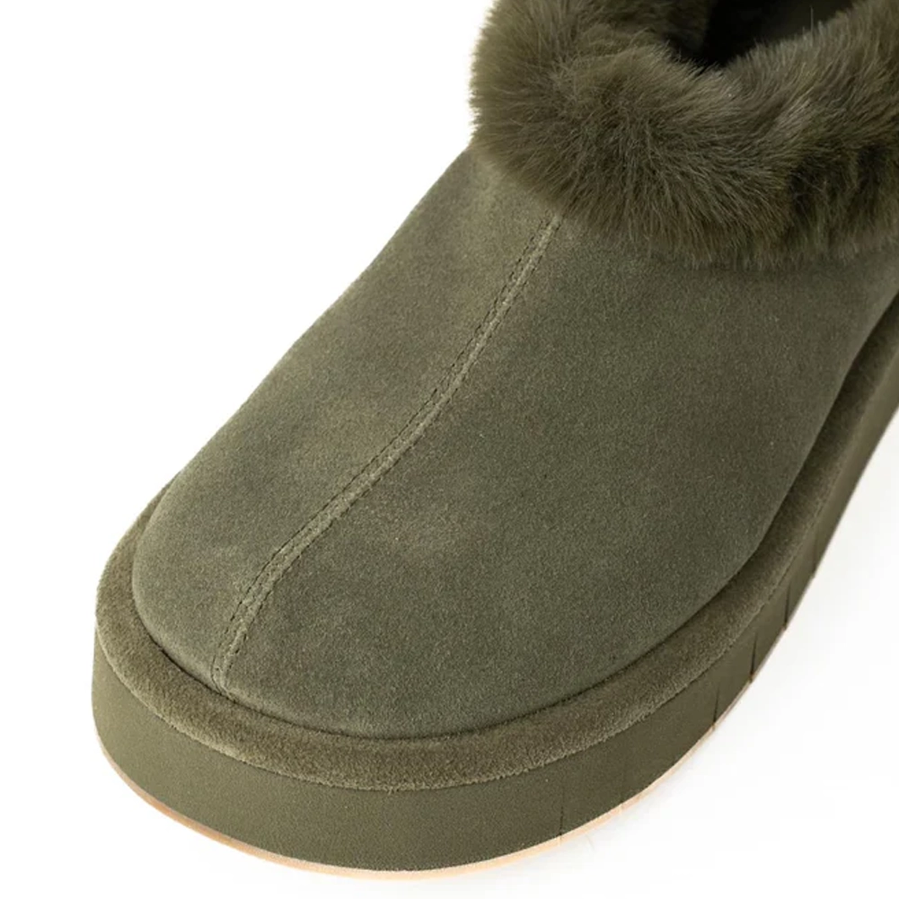 PALOMITAS ARTY SUEDE ΜΠΟΤΑΚΙ ΠΛΑΤΦΟΡΜΑ 29-1202-40-KHAKI - Image 3