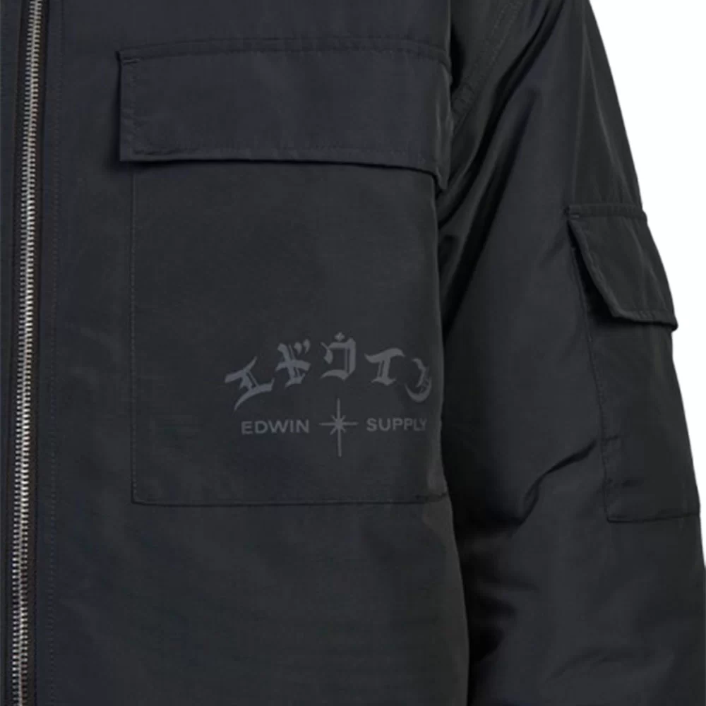 EDWIN ULTRA BOMBER ΤΖΑΚΕΤ I035750.89.00-BLACK - Image 3