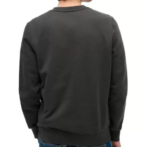 SUPERDRY SDSW MICRO LOGO CREW ΦΟΥΤΕΡ M2014007A-AFB-WASHED BLACK - Image 3