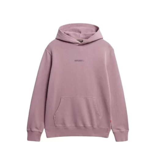 SUPERDRY SDSW MICRO LOGO HOOD ΦΟΥΤΕΡ M2014031A-VT1-DRY ELDERBERRY