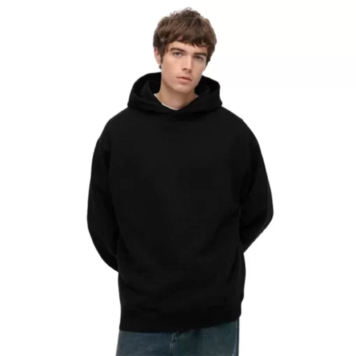 SUPERDRY OVIN BLANK OVERSIZED HOOD ΦΟΥΤΕΡ M2014311A-02A-BLACK - Image 2