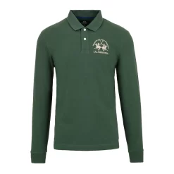 LA MARTINA POLO ΜΠΛΟΥΖΑ Μ/Μ MBP003-PK001-03037-SYCAMORE